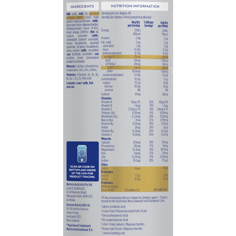 Sữa bột Aptamil Úc Profutura số 3 900g (1 - 3 tuổi) 7