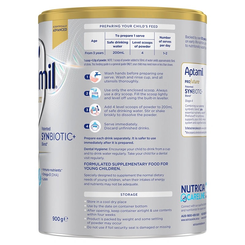Sữa bột Aptamil Úc Profutura số 4 900g (từ 3 tuổi) 2