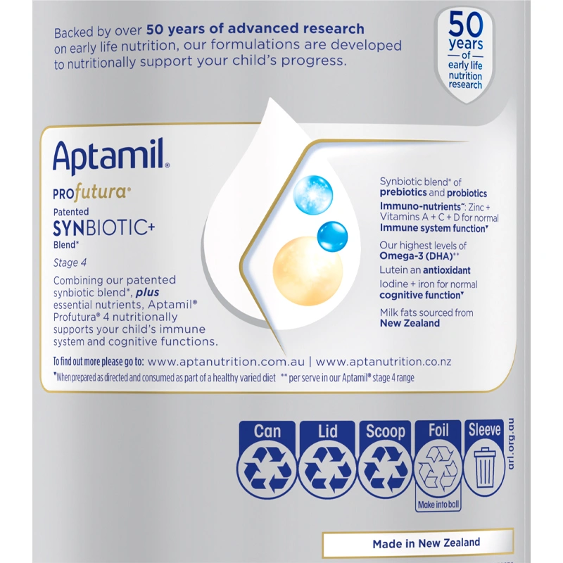 Sữa bột Aptamil Úc Profutura số 4 900g (từ 3 tuổi) 5