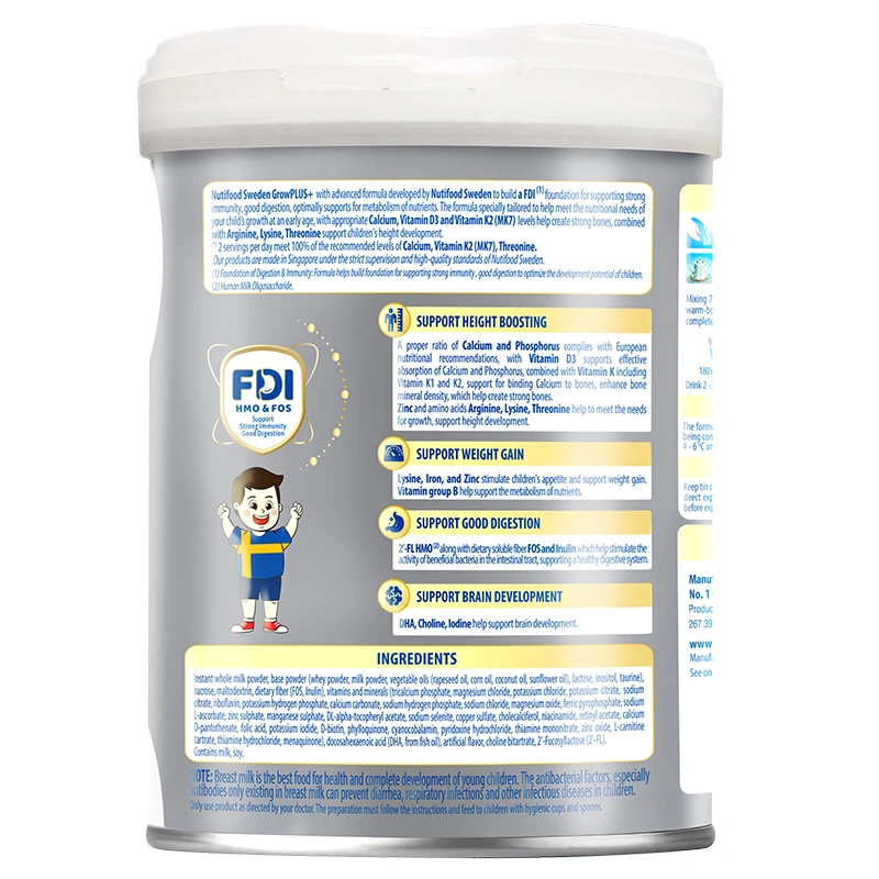 Sữa bột Nutifood GrowPLUS+ bạc 1+ hương vani 800g (1 - 2 tuổi) 2