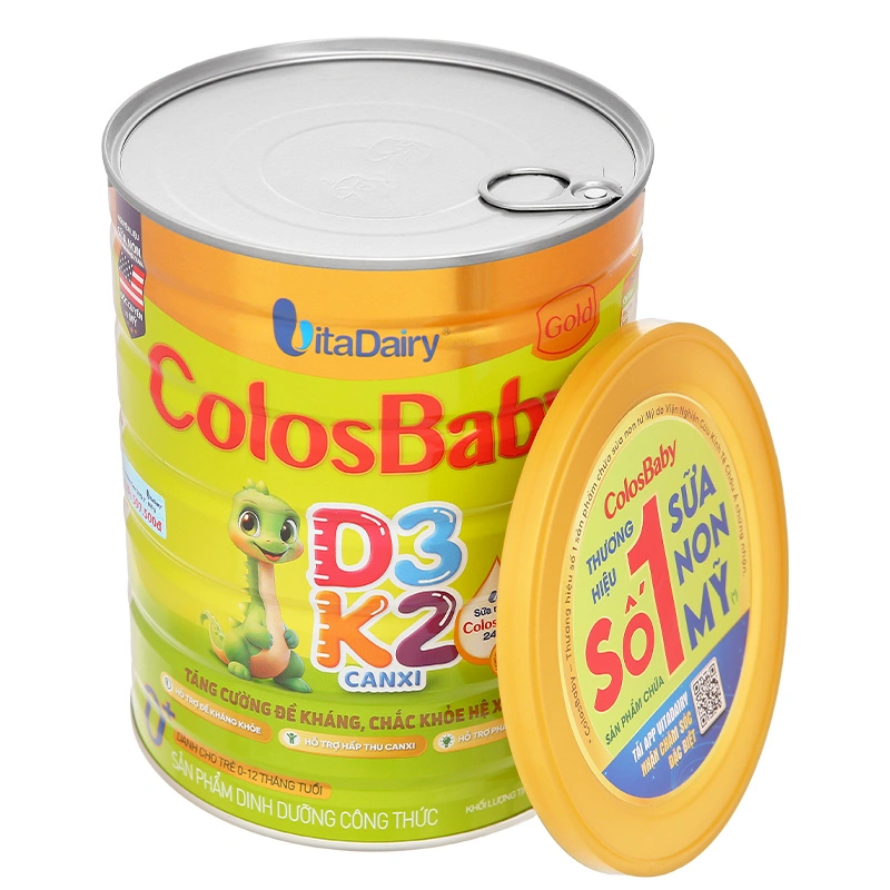 Sữa bột ColosBaby Gold D3K2 0+ (sữa non) 800g (0 - 12 tháng) 6