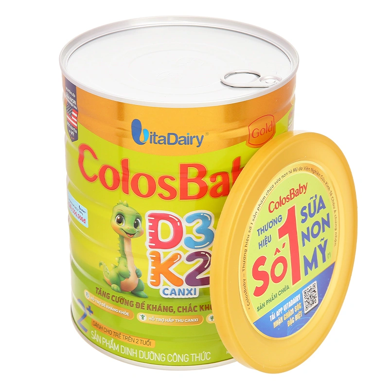 Sữa bột ColosBaby Gold D3K2 2+ (sữa non) 800g (từ 2 tuổi) 6