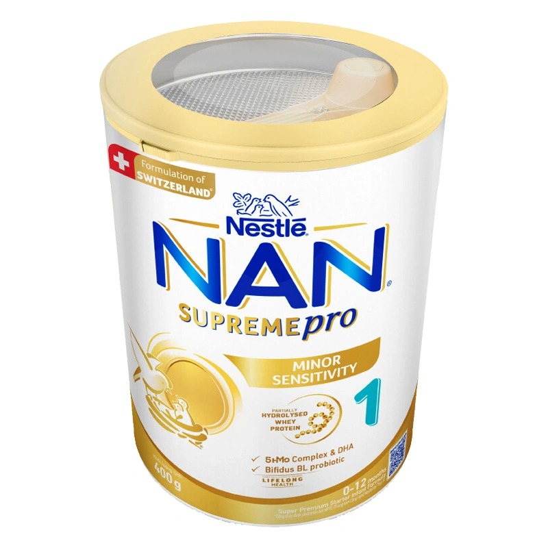 Sữa bột NAN Supremepro số 1 400g (0 - 12 tháng) hỗ trợ trẻ có cơ địa mẫn cảm 5