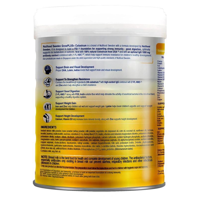 Sữa bột Nutifood GrowPLUS+ vàng 1+ (sữa non) hương vani 800g (1 - 2 tuổi) 2