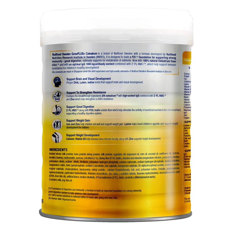 Sữa bột Nutifood GrowPLUS+ vàng 2+ (sữa non) hương vani 800g (từ 2 tuổi) 2