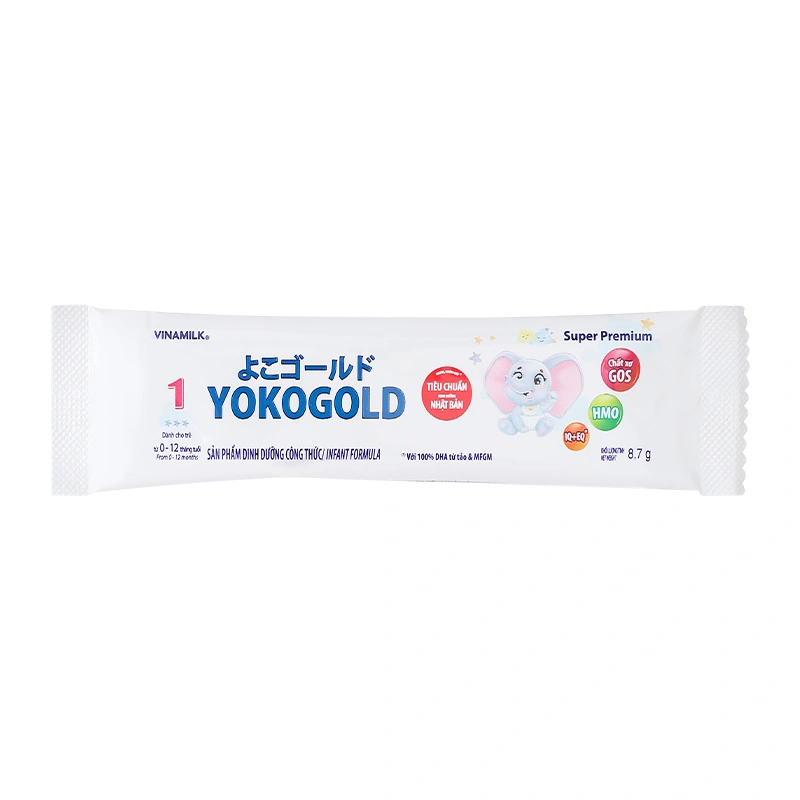 Sữa bột dạng gói YokoGold số 1 208.8g (0 - 12 tháng) 8
