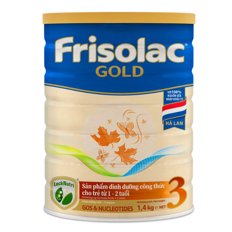 Combo 2 hộp sữa bột Frisolac Gold số 3 hương vani 1.4 kg (1 - 2 tuổi) 2