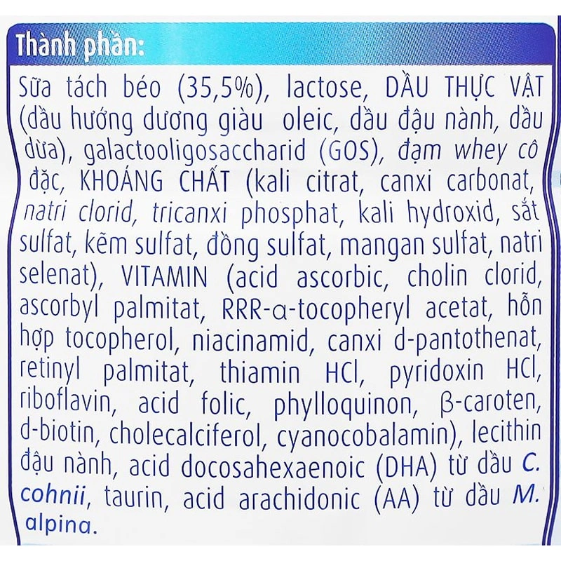 Sữa bột Abbott Grow số 2 hương vani 900g (6 - 12 tháng) 5