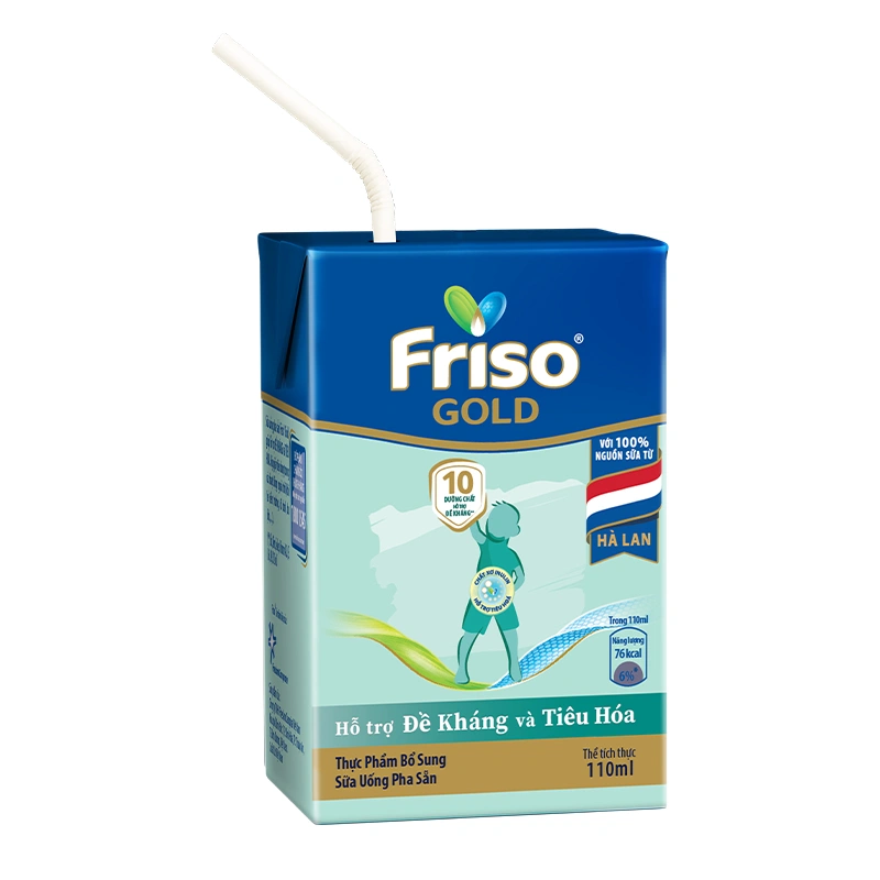 Thùng 48 hộp sữa pha sẵn Friso Gold hương vani 110 ml (từ 1 tuổi) 13