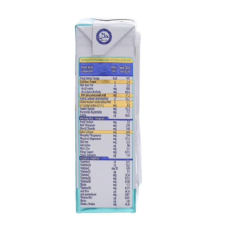 Lốc 4 hộp sữa non pha sẵn Vinamilk ColosGold 180 ml (từ 1 tuổi) 6