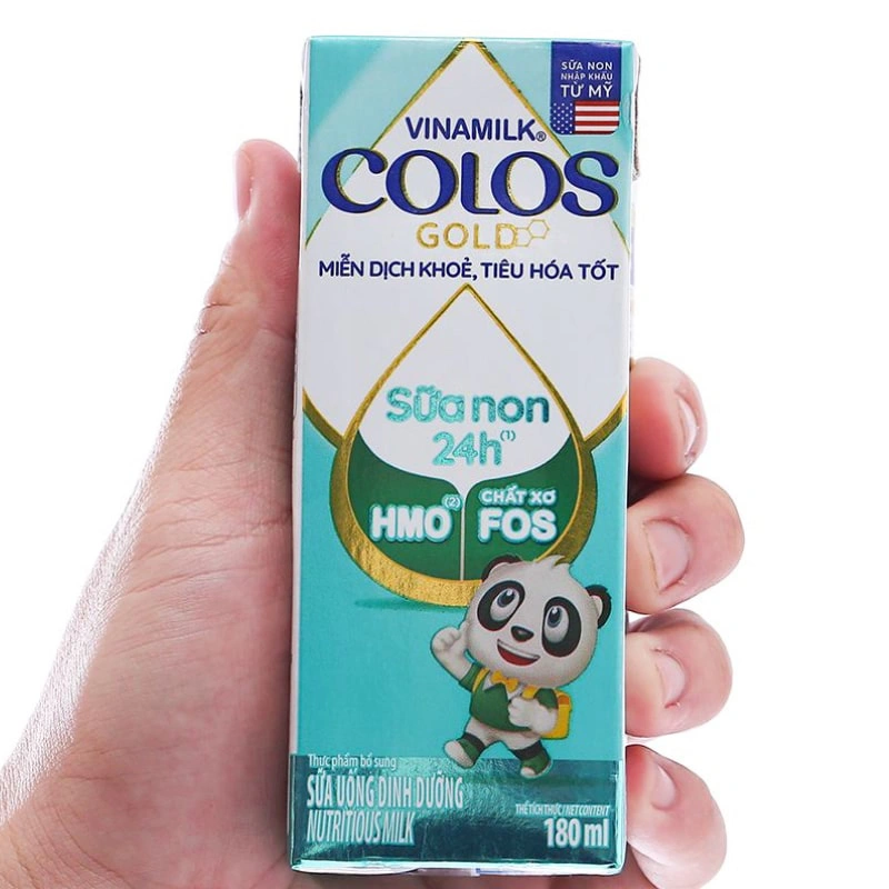 Lốc 4 hộp sữa non pha sẵn Vinamilk ColosGold 180 ml (từ 1 tuổi) 8