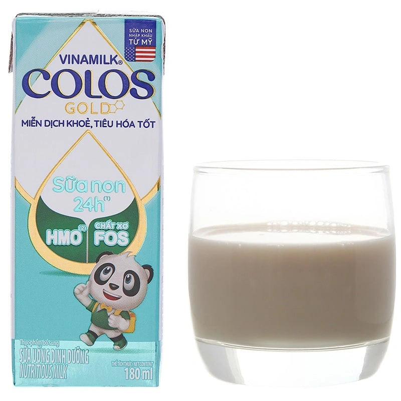 Thùng 48 hộp sữa non pha sẵn Vinamilk ColosGold 180 ml (từ 1 tuổi) 10