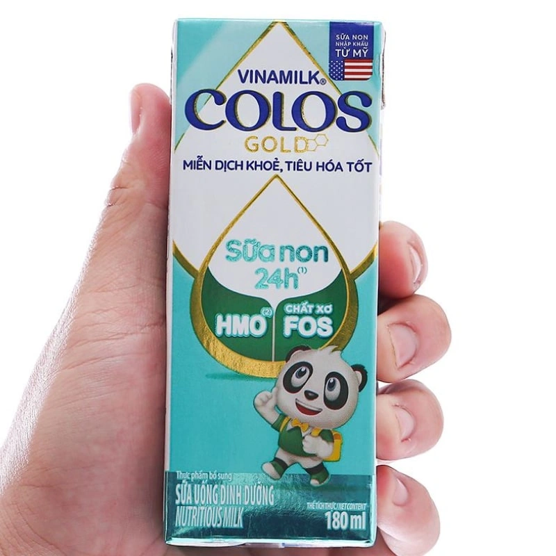 Thùng 48 hộp sữa non pha sẵn Vinamilk ColosGold 180 ml (từ 1 tuổi) 9
