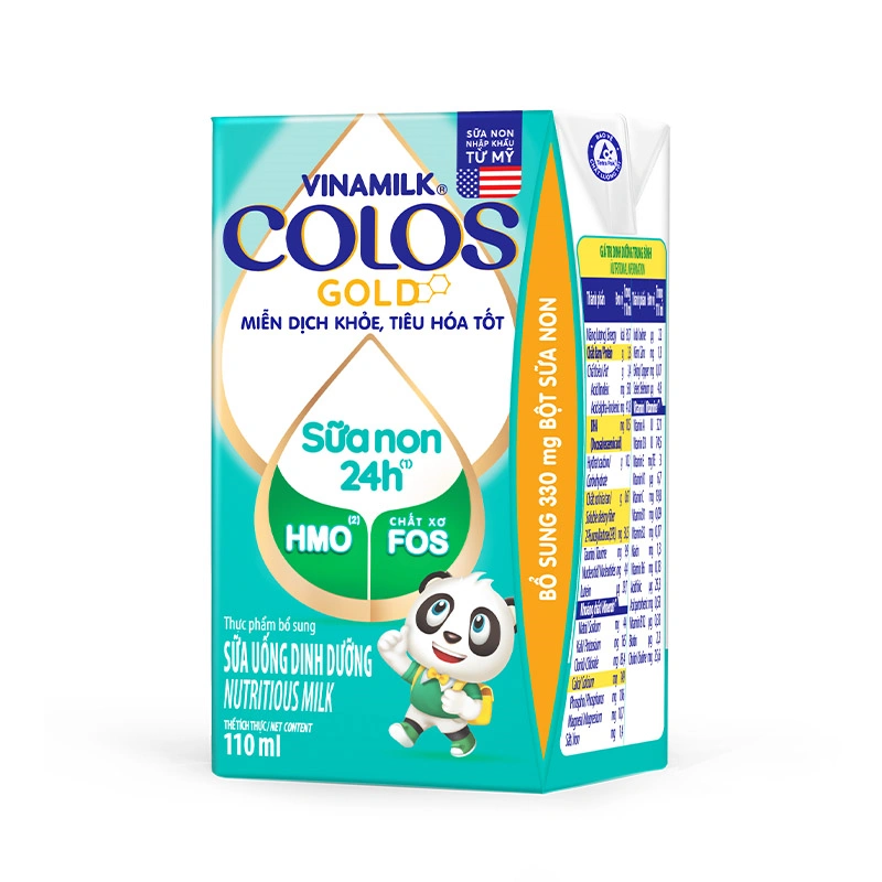 Thùng 48 hộp sữa non pha sẵn Vinamilk ColosGold 110 ml (từ 1 tuổi) 4
