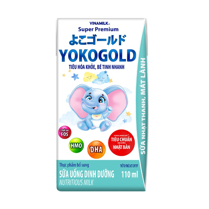 Lốc 4 hộp sữa pha sẵn YokoGold 110 ml (từ 1 tuổi) 14