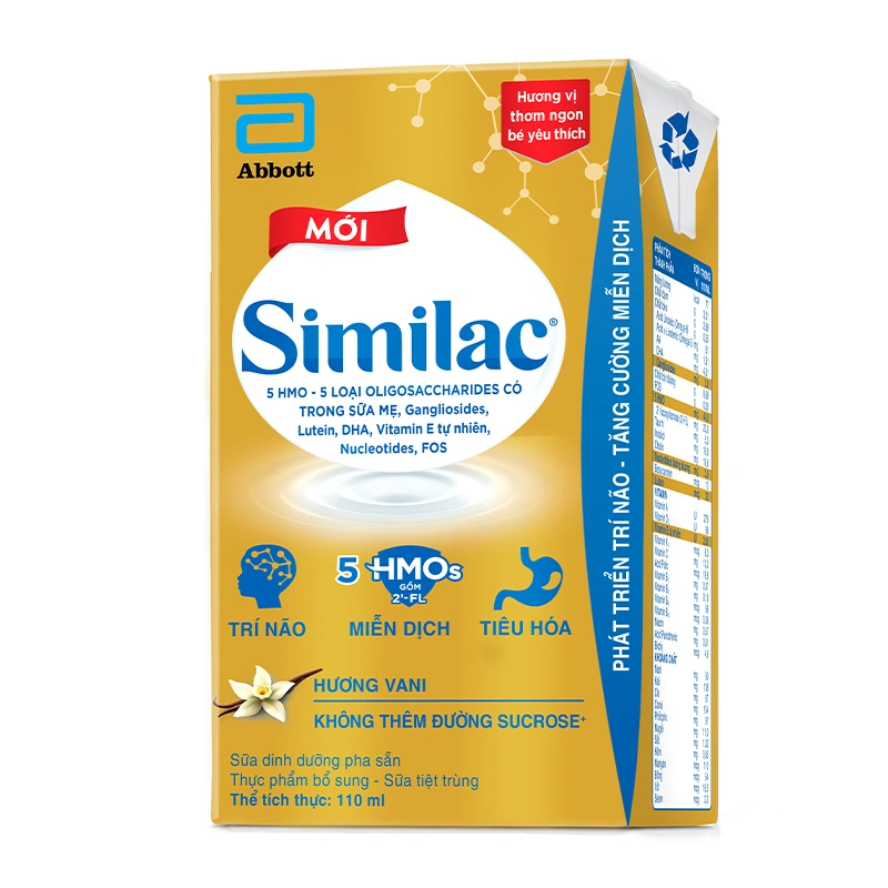 Thùng 48 hộp sữa pha sẵn Similac hương vani 110 ml (từ 1 tuổi) 13