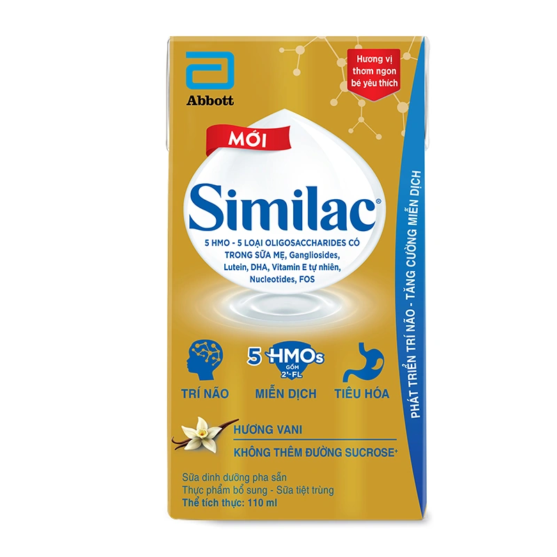 Thùng 48 hộp sữa pha sẵn Similac hương vani 110 ml (từ 1 tuổi) 8