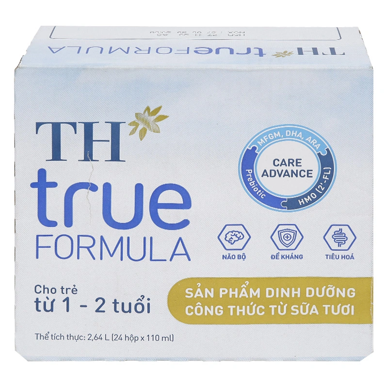 Thùng 24 hộp sữa pha sẵn TH true Formula 110 ml (1 - 2 tuổi) - Giao bao bì ngẫu nhiên 3