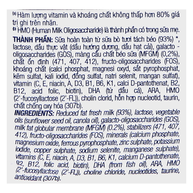 Lốc 4 hộp sữa pha sẵn TH true Formula 180 ml (từ 2 tuổi) 12