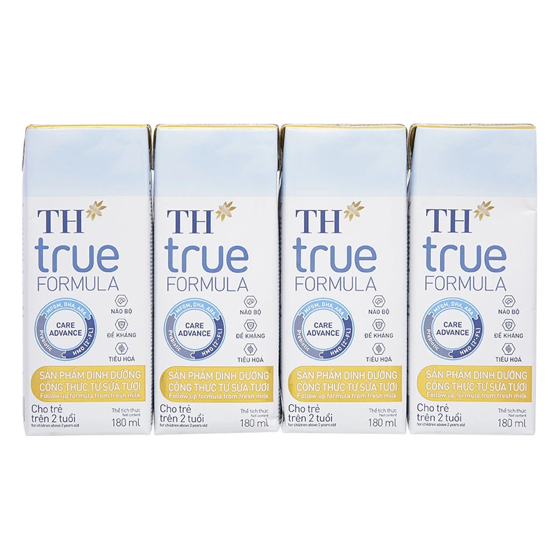 Lốc 4 hộp sữa pha sẵn TH true Formula 180 ml (từ 2 tuổi) 2