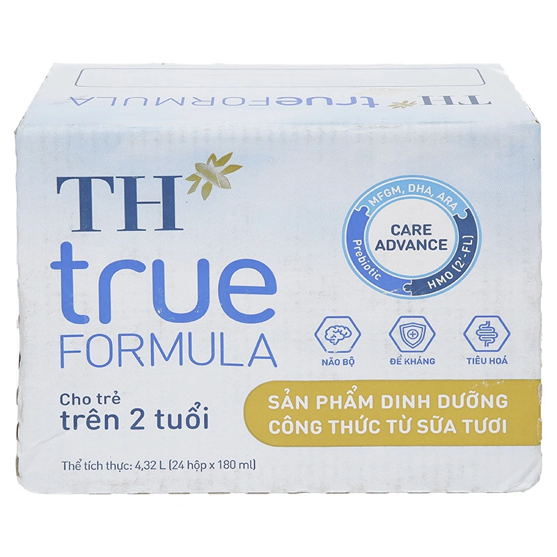 Lốc 4 hộp sữa pha sẵn TH true Formula 180 ml (từ 2 tuổi) 14