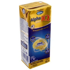 Sữa bột pha sẵn Dielac Alpha Gold có đường 180ml 1