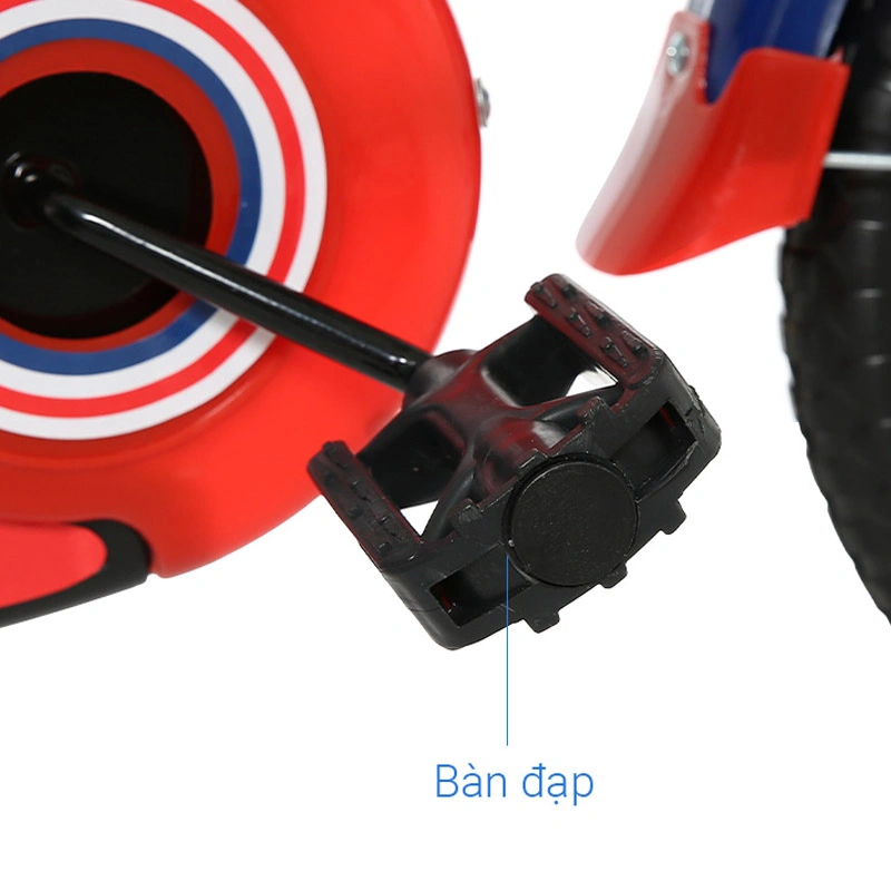 Xe đạp trẻ em Đại Phát Tài đội trưởng 12 inch 10