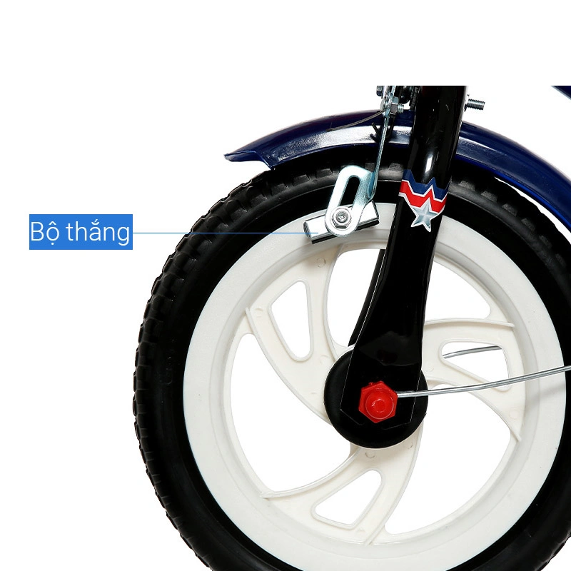 Xe đạp trẻ em Đại Phát Tài đội trưởng 12 inch 12