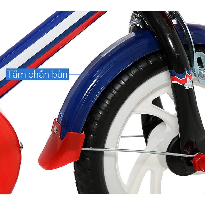 Xe đạp trẻ em Đại Phát Tài đội trưởng 12 inch 15