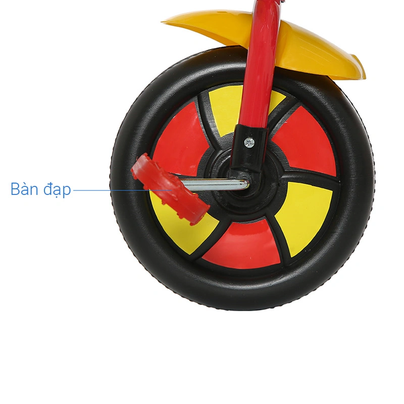 Xe 3 bánh Đại Phát Tài 7 inch - Màu đỏ 10