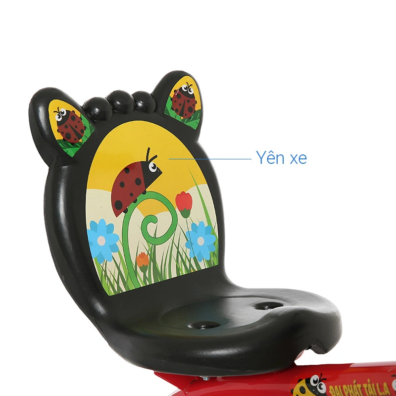Xe 3 bánh Đại Phát Tài 7 inch - Màu đỏ 9
