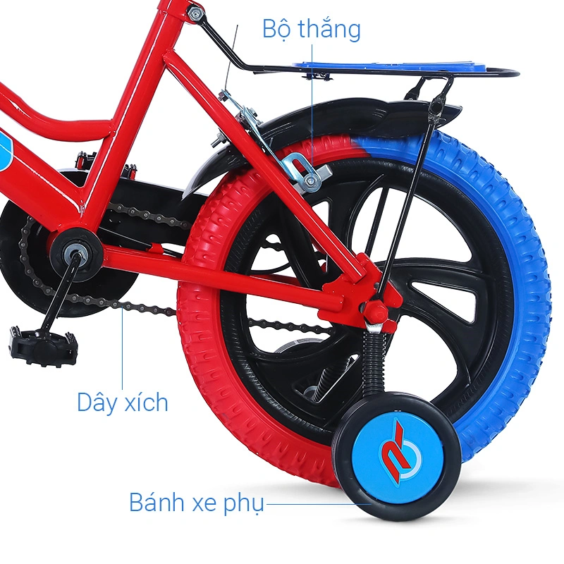 Xe đạp trẻ em Đại Phát Tài Zero 14 inch 13