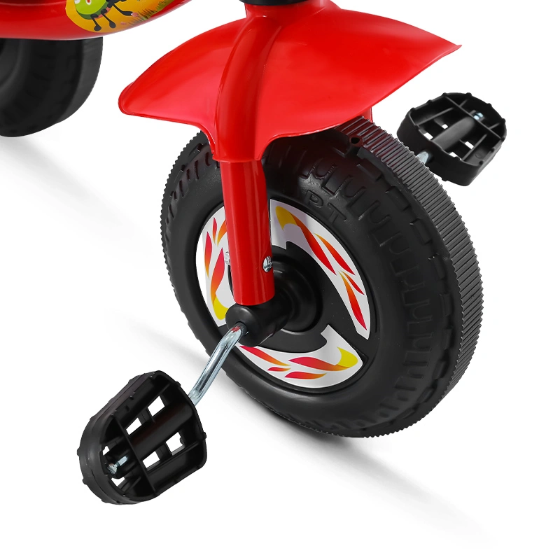 Xe 3 bánh Đại Phát Tài bọ lớn 7 inch - Màu đỏ 8