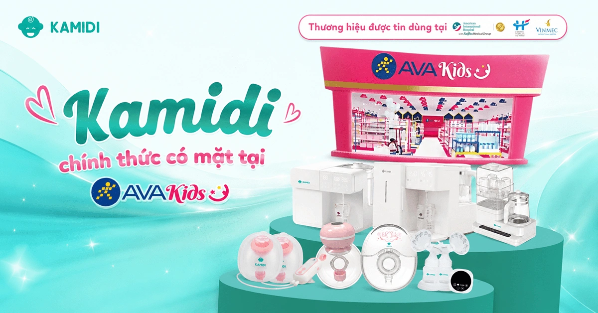 Thương hiệu mới Kamidi – chính thức lên kệ tại AVAKids