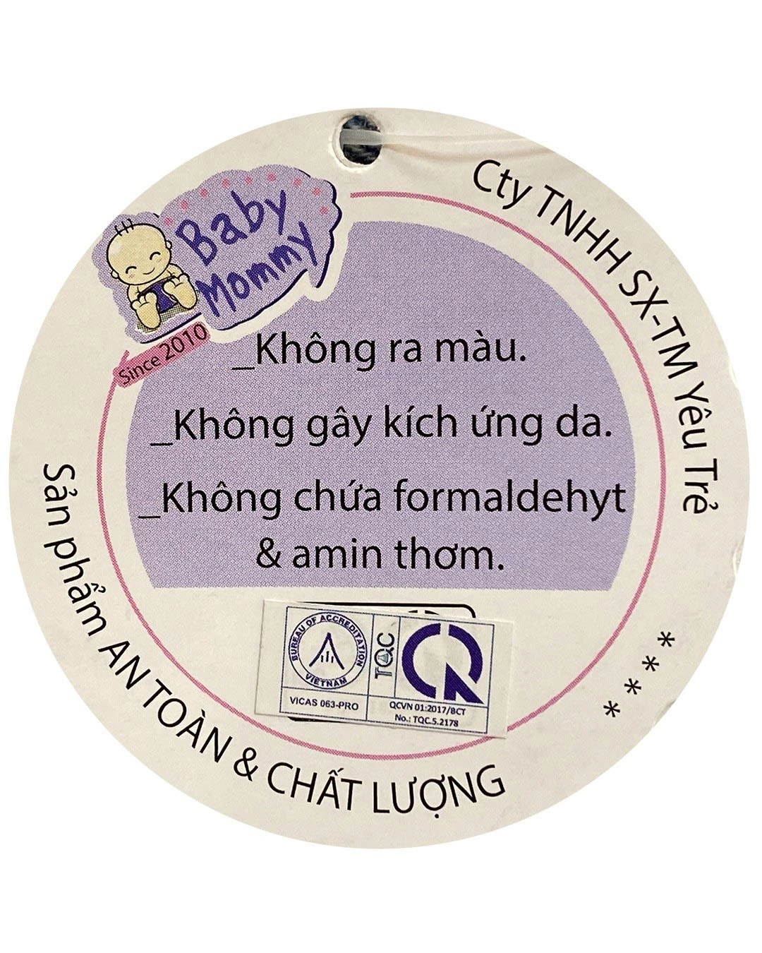 Set bộ tay dài cài chéo in gấu, voi BabyMommy màu trắng - hồng 12