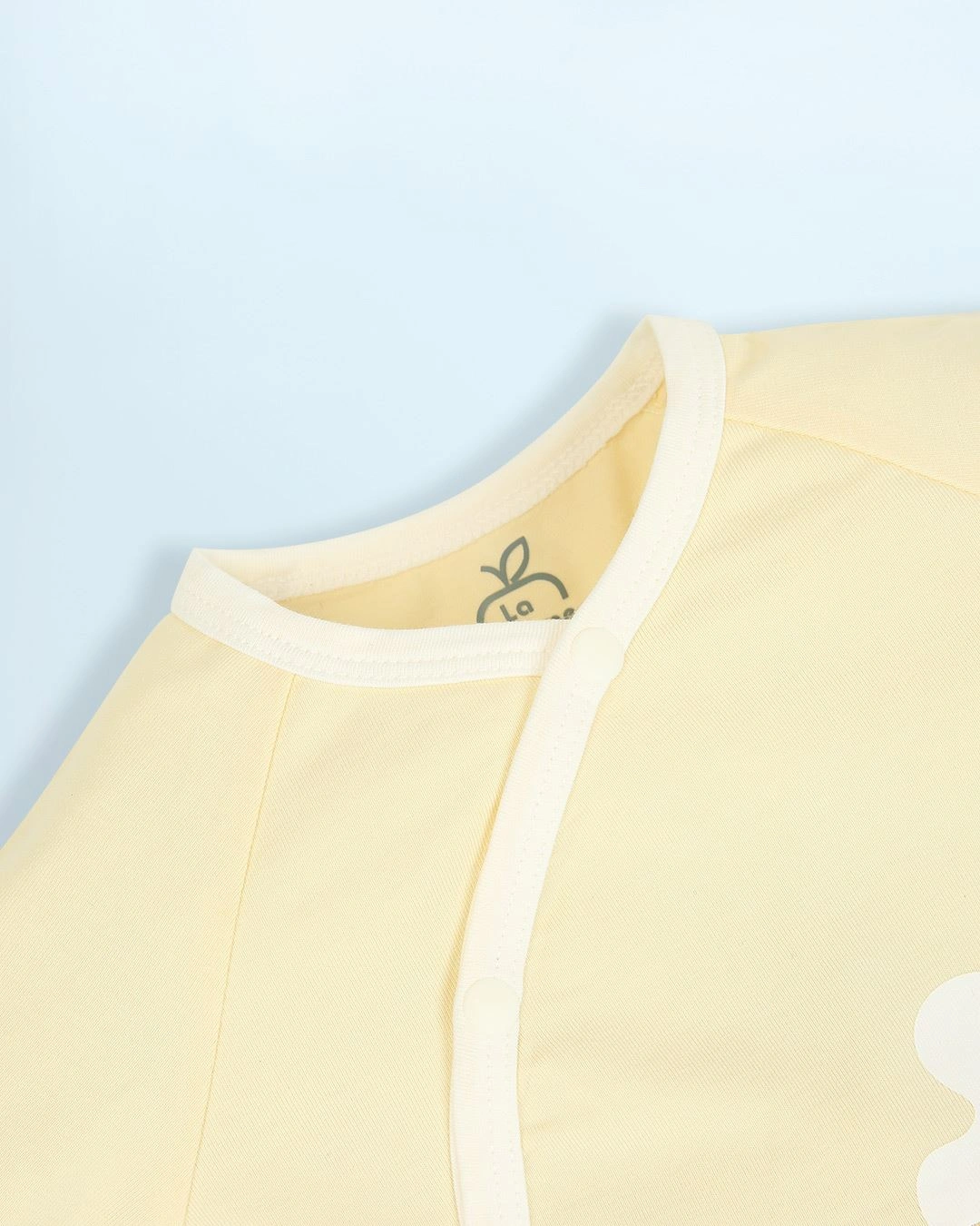 Bodysuit cài chéo La Pomme màu vàng 6