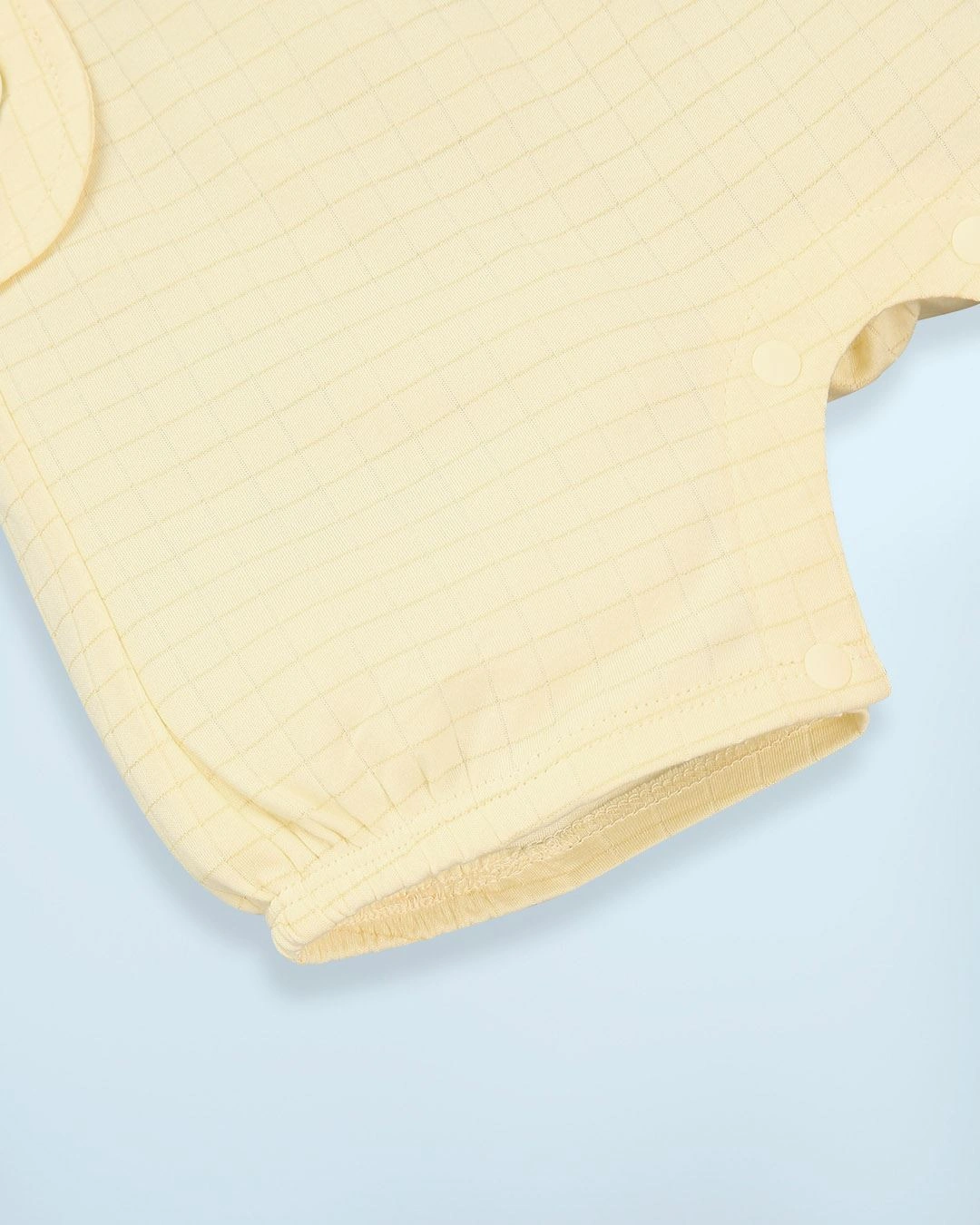 Set yếm cổ đức túi cài La Pomme màu xanh mint - trắng 23