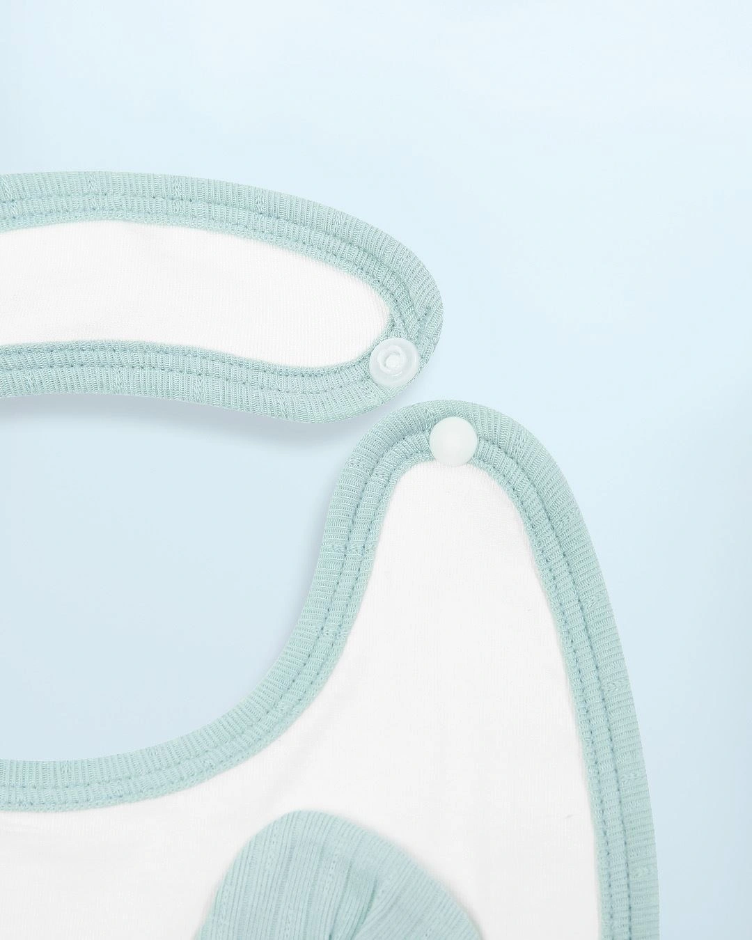 Set quà tặng bodysuit in gấu La Pomme Wonder Box màu trắng - xanh lá 12