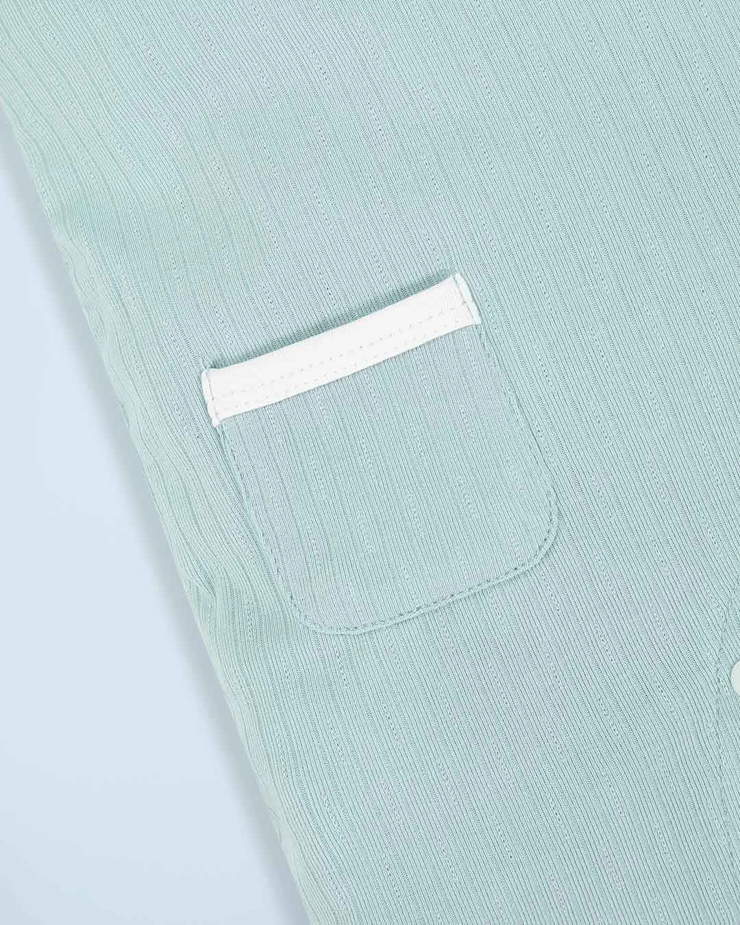 Set quà tặng bodysuit in gấu La Pomme Wonder Box màu trắng - xanh lá 8