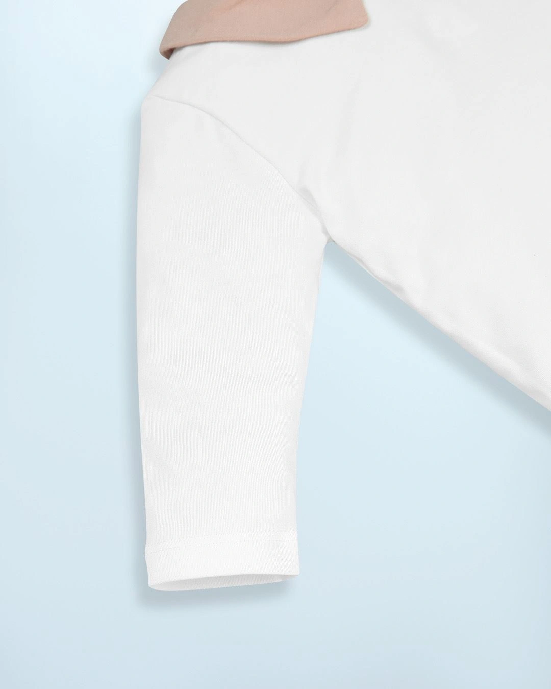 Set yếm cổ đức tai rời La Pomme màu nâu - trắng 16