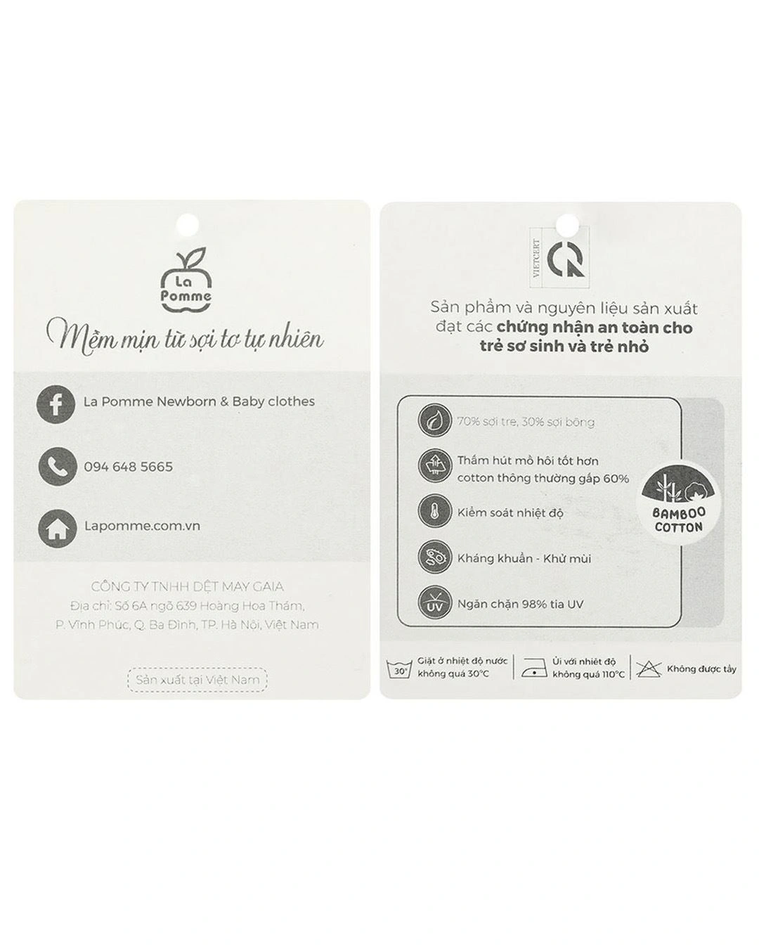 Bodysuit cài giữa La Pomme màu trắng - vàng 20