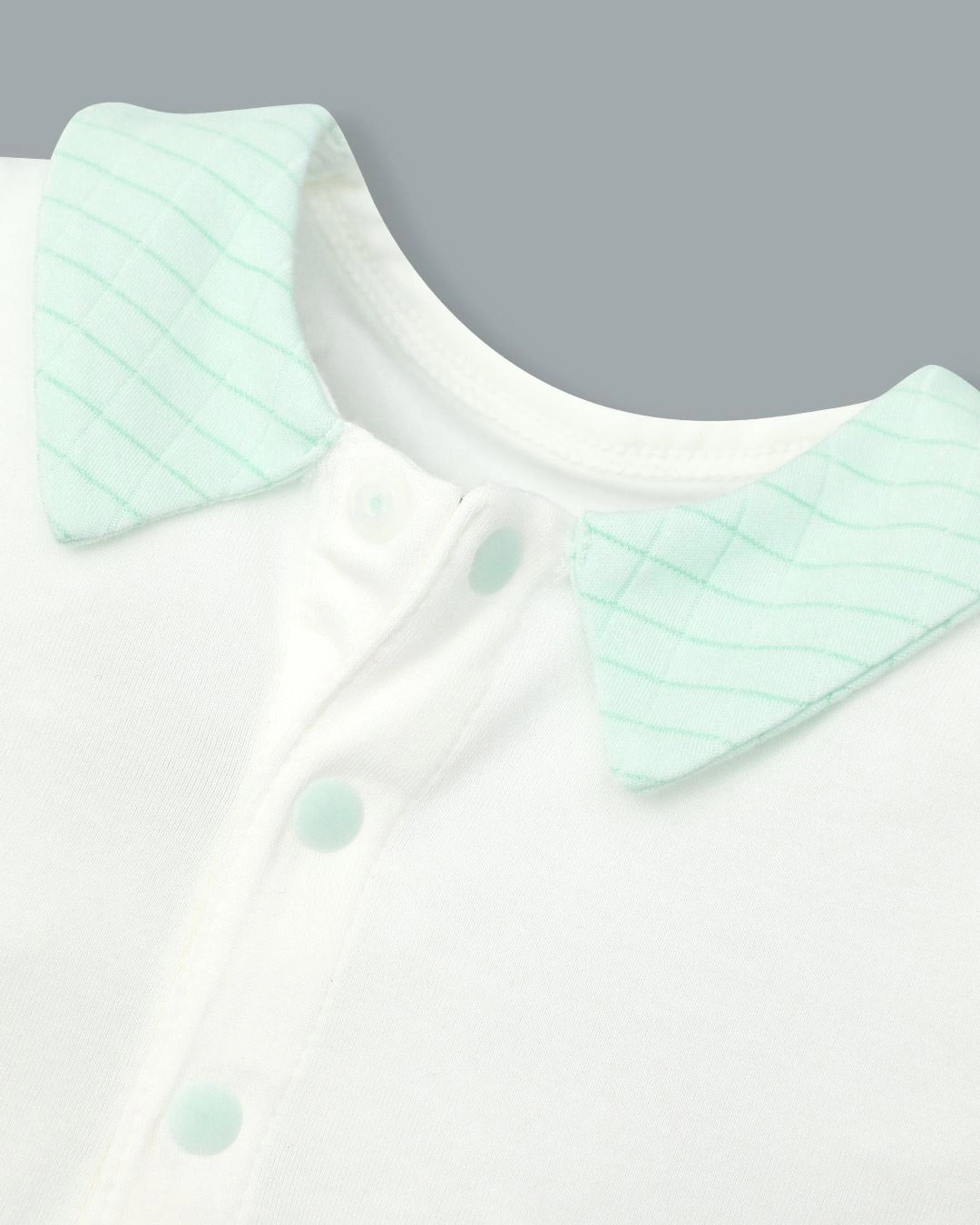 Bodysuit cài giữa La Pomme màu trắng - vàng 15