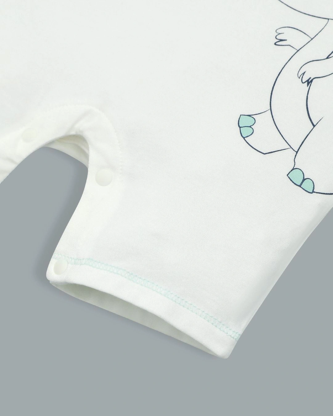 Bodysuit cài giữa La Pomme màu trắng - vàng 17