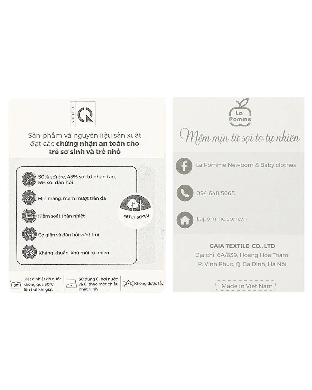 Bodysuit cài chéo xin chào người bạn đáng yêu La Pomme màu trắng - xanh mint 9