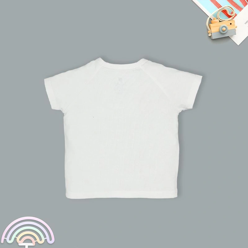 Bộ tay ngắn cài lệch Lullaby NH318N màu hồng - trắng 15