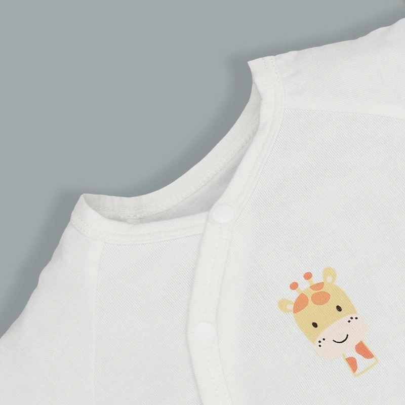 Bộ tay ngắn cài lệch Lullaby NH318N màu hồng - trắng 16