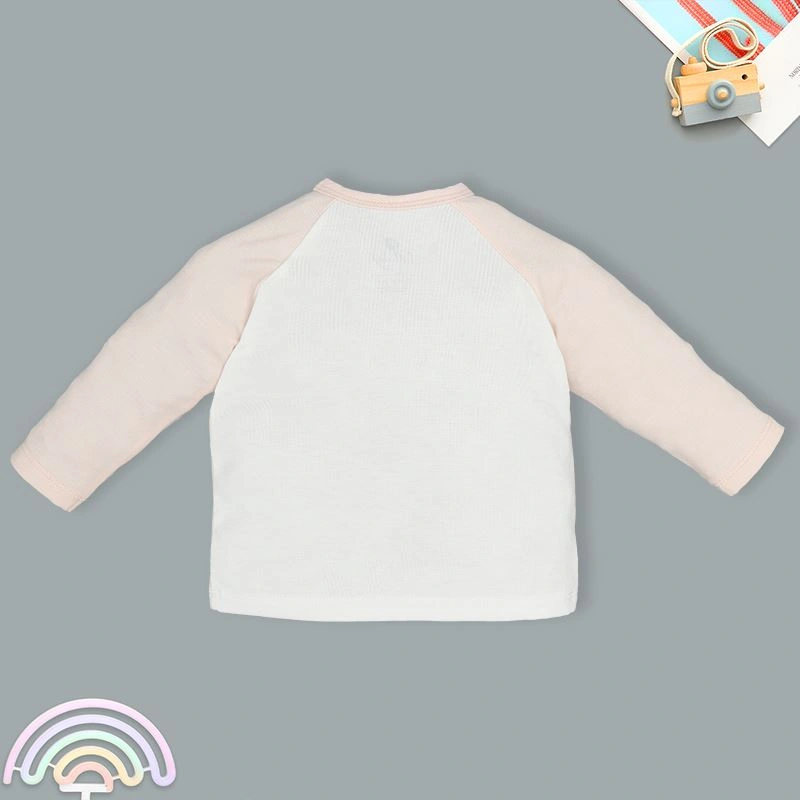 Bộ tay dài cài lệch Lullaby NH317N màu trắng - vàng 16