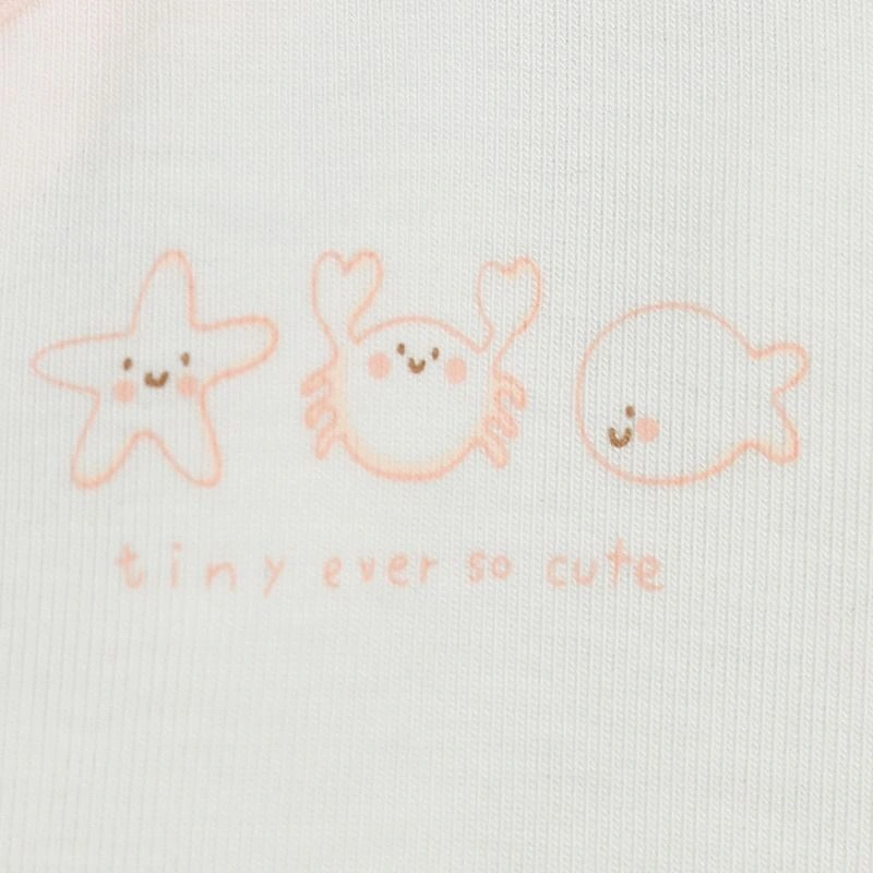 Bộ tay dài cài lệch Lullaby NH317N màu trắng - vàng 20