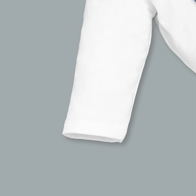 Bộ tay dài cài lệch Lullaby NH317N màu trắng - vàng 32
