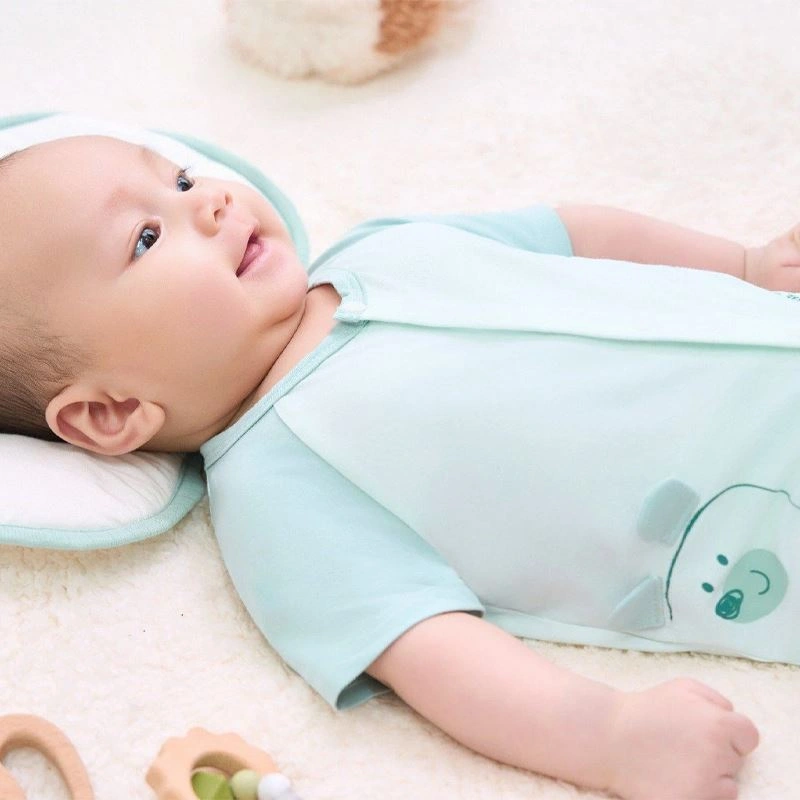 Bodysuit cài giữa người bạn ú òa La Pomme màu be 13